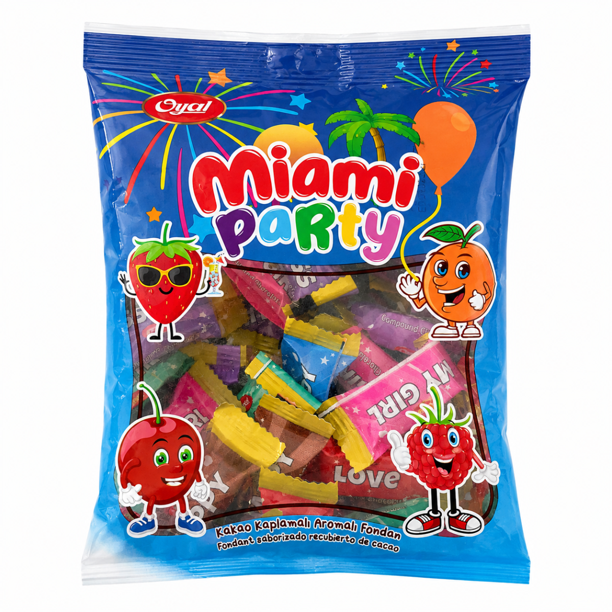 Miami Party Blue