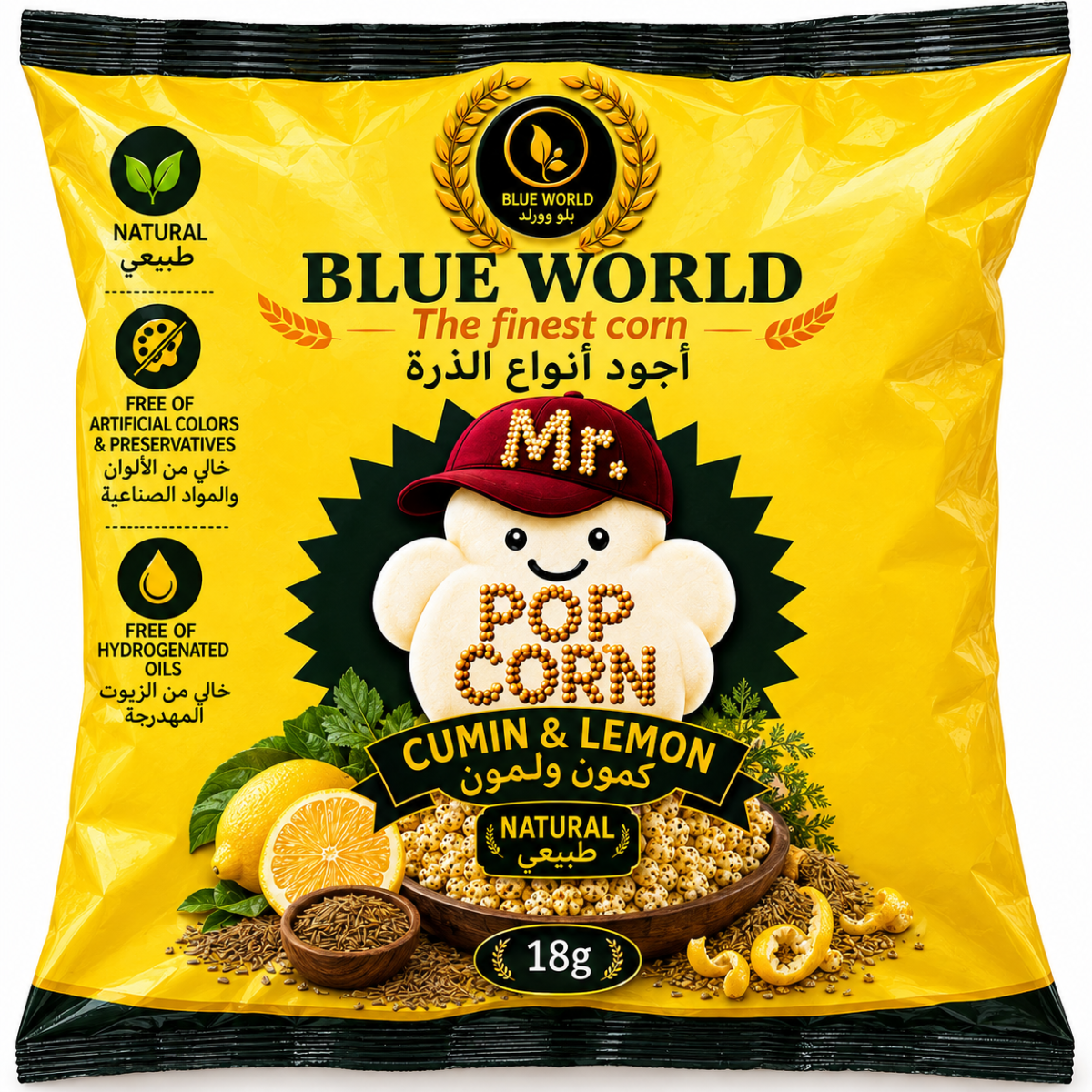 Mr. Popcorn — Cumin Lemon