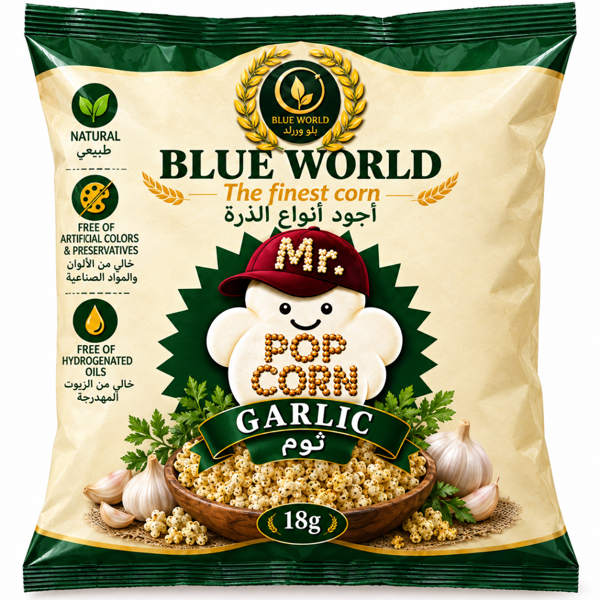 Mr. Popcorn — Garlic