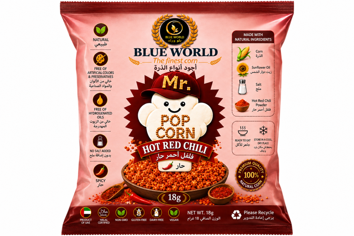 Mr. Popcorn — Hot Red Chili