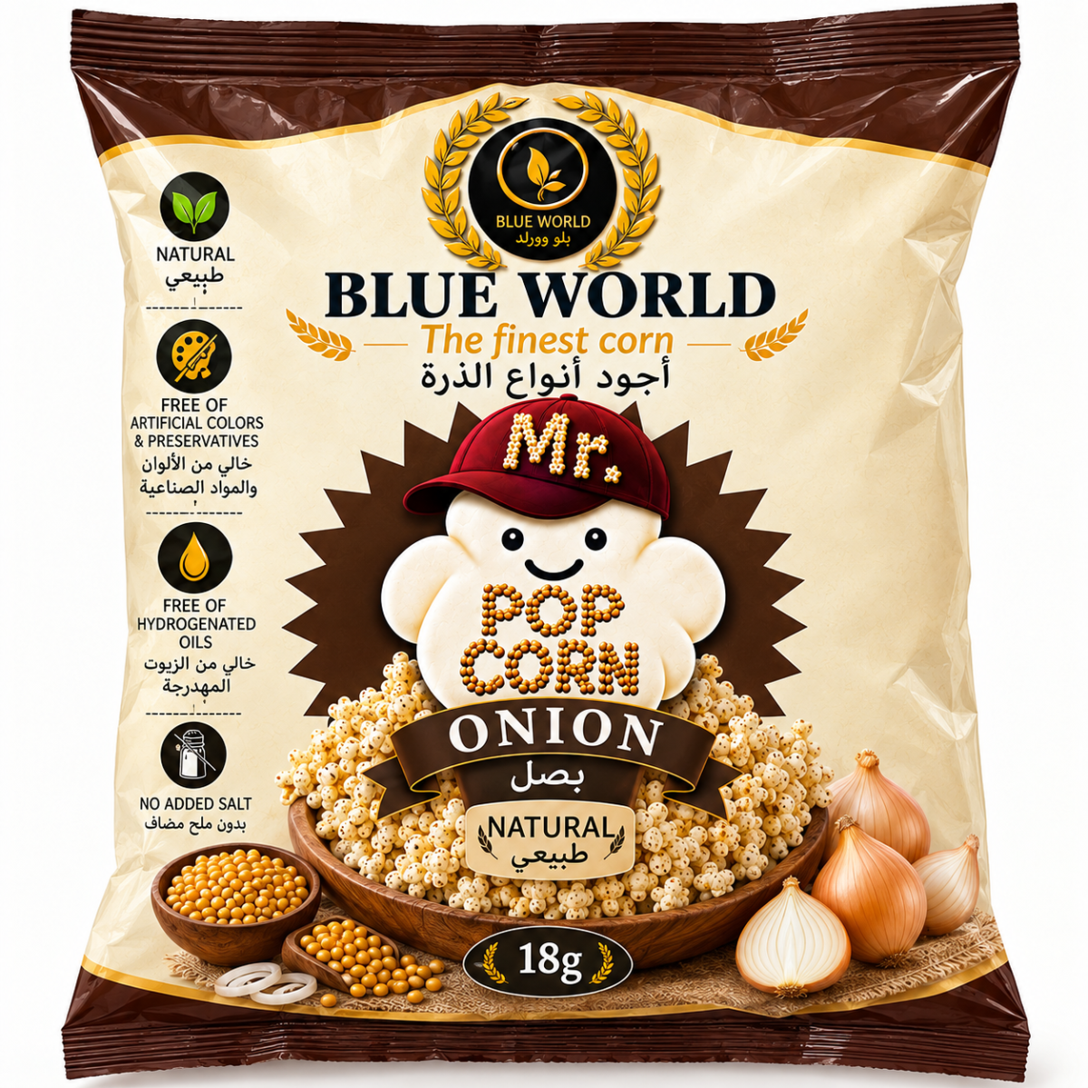 Mr. Popcorn — Onion