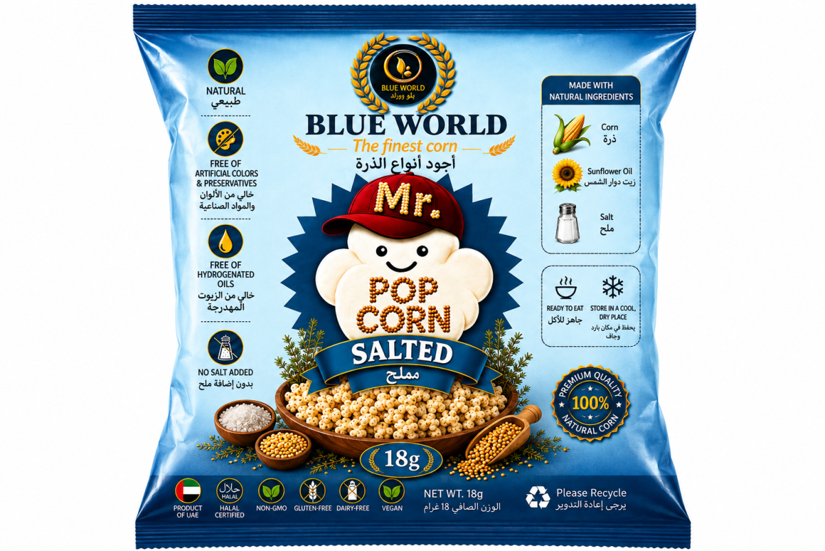 Mr. Popcorn — Salted